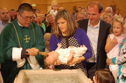 Baptism at Saint Joseph Church